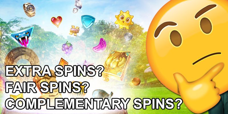 Extra Spins, Fair Spins and Complementary Spins