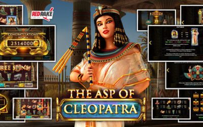 Red Rake Releases The Latest Egyptian-Themed Slot: Try Your Luck With The Asp of Cleopatra